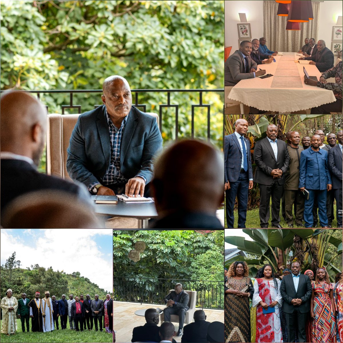 Nyuma yo kugera muri Goma, Joseph Kabila amaze gukoresha inama zigiye zitandukanye.

Izo nama zamuhuje n'abayobozi ba AFC/M23, abahagarariye amadini, abahagarariye amashuri ya kaminuza, abami ndetse n'abahagarariye abagore.

Urakeka izi nama ziganisha kuki?