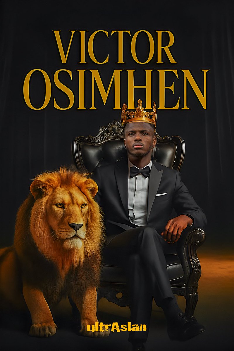 ultrAslan (@ultraslan) on Twitter photo 👑 O BİR KRAL!
VICTOR JAMES OSIMHEN, 26 gol atarak Süper Lig 2024-25 sezonunu gol kralı olarak tamamladı.
<a href="/victorosimhen9/">Victor Osimhen</a> 👑 O BİR KRAL!
VICTOR JAMES OSIMHEN, 26 gol atarak Süper Lig 2024-25 sezonunu gol kralı olarak tamamladı.
<a href="/victorosimhen9/">Victor Osimhen</a>