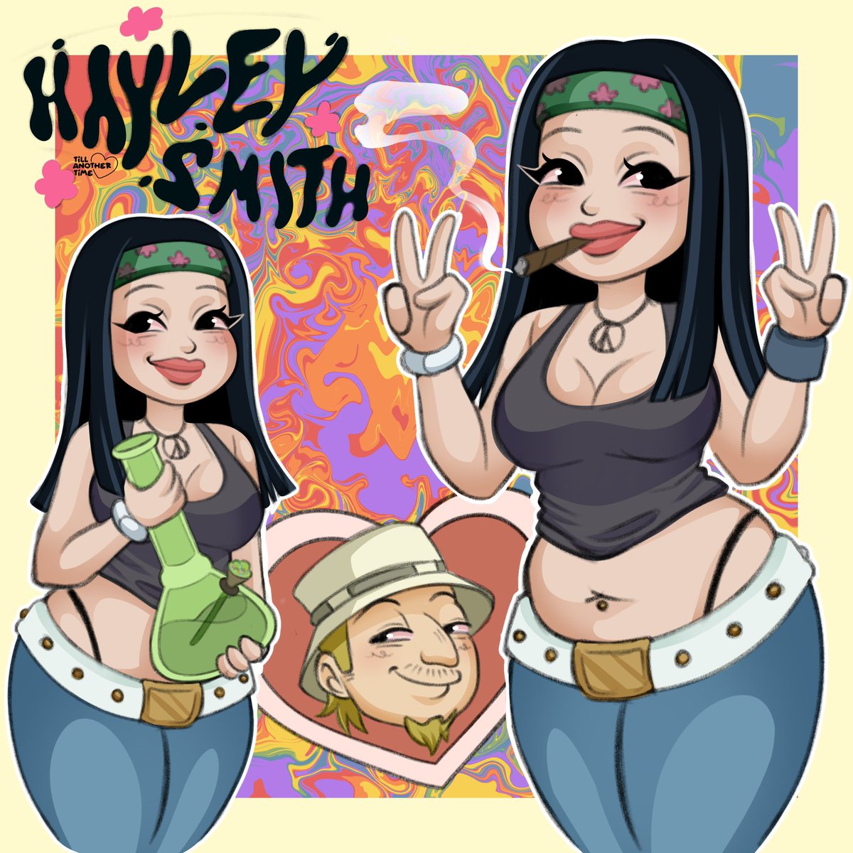 Tillanothertime's tweet image. Your fav activist ☮️💚
#Adtwt #AmericanDad #HayleySmith