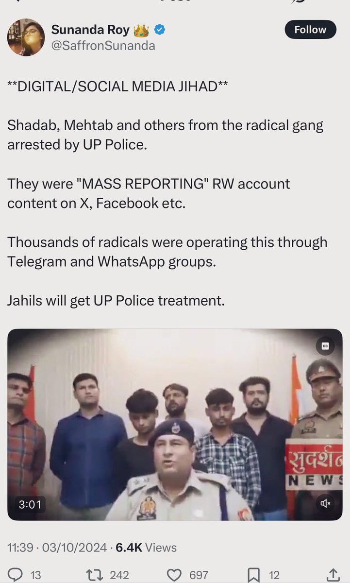 Do we remember this , these kids were arrested by the police for merely reporting hateful tweets on X and IG,no one flinched not one tear was shed, their careers n their lives weren’t important… no RWer said hey they are too young let them “apologise” n move on ..