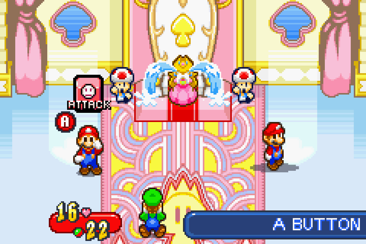 WahooMario64's tweet image. I've learned how to go through the animation IDs of the Superstar Saga prototype so I can properly complete the prototype Mario and Luigi sheets I wanted to make for a while, and getting to this particular frame was really funny to me