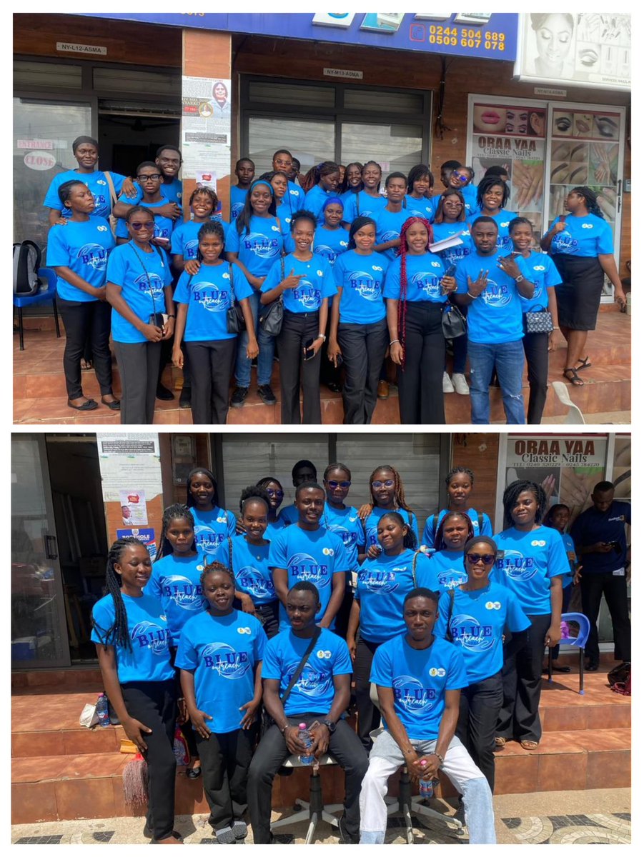 GreatKsbsa's tweet photo. Blue is trending at KNUST.💙
KNUST Business School students unite in enthusiasm for the Blue Outreach, as part of our anniversary celebration 🎉 . #BlueTrend
#KSB@20
#GreatMinds https://t.co/pp2R7qddIU
