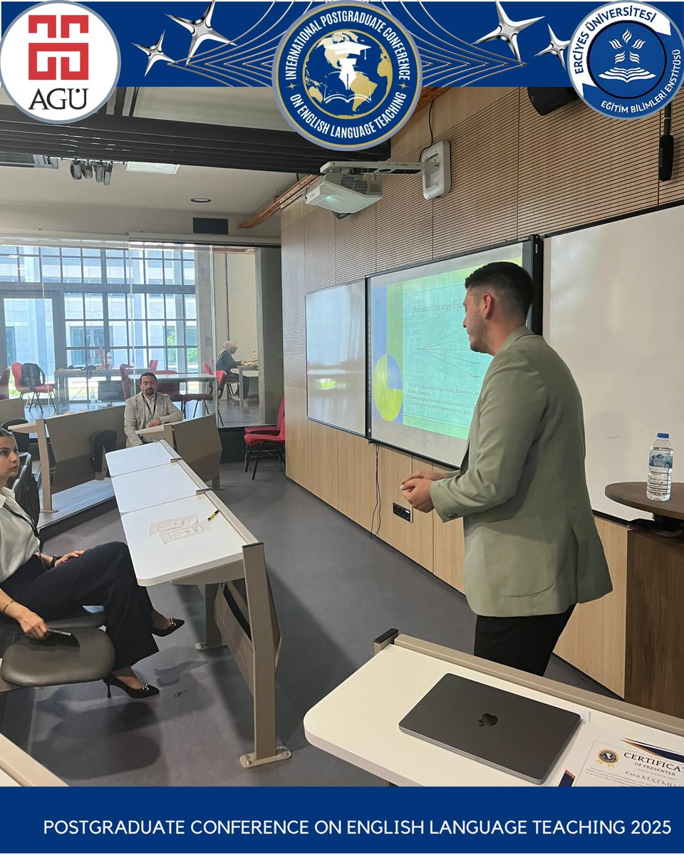 EltSociety's tweet photo. Adil Doğan Andaç examined how different types of definitions are used strategically in 3MT presentations. Through a linguistic lens, his talk highlighted how concise language and clarity shape effective academic storytelling.
#3MT #LinguisticsInAction #AcademicCommunication https://t.co/hqAaMBEmZR