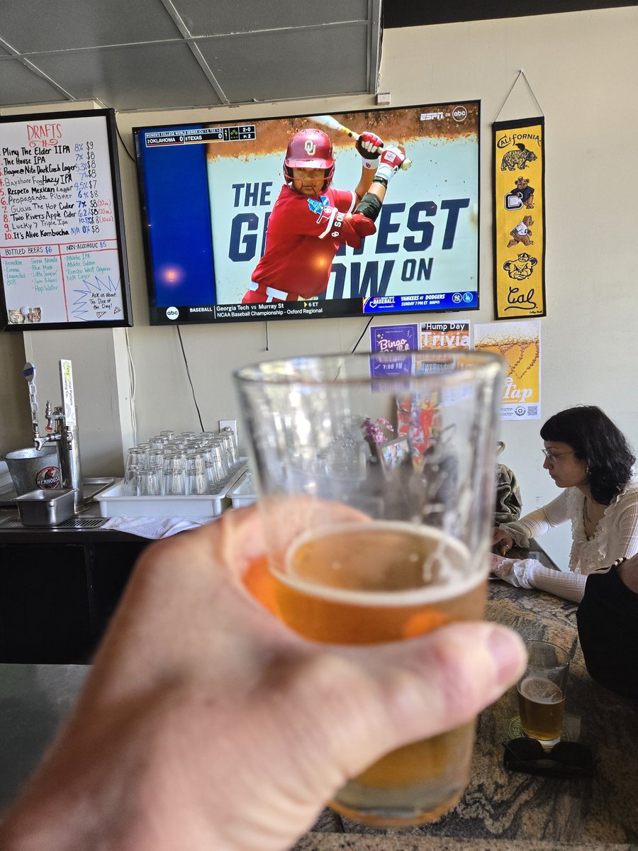 Tod Henry (@todhenry) on Twitter photo Lets go OU Softball Ladies!
Watching the game at Bobby G's sports bar in Berkeley.
<a href="/OU_Softball/">Oklahoma Softball</a>
#oudna
#SoonerMagic
#BeatTexas
#Boomer Lets go OU Softball Ladies!
Watching the game at Bobby G's sports bar in Berkeley.
<a href="/OU_Softball/">Oklahoma Softball</a>
#oudna
#SoonerMagic
#BeatTexas
#Boomer