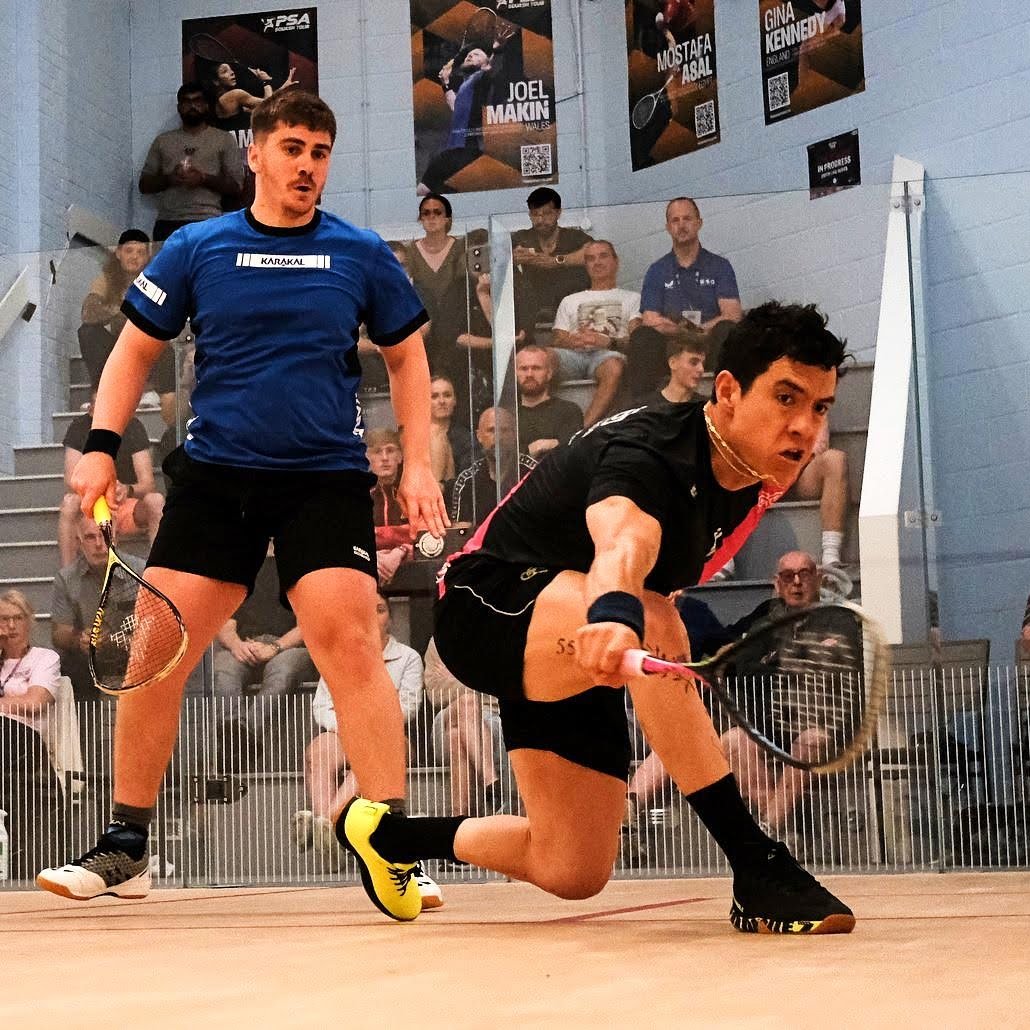 PSA Squash Tour (@psasquashtour) on Twitter photo Result: <a href="/Gillenmarkets/">GillenMarkets</a> <a href="/BritOpenSquash/">British Open</a> Menโs RD1
๐จ๐ด <a href="/MiguelSquash/">Miguel Rodriguez</a> beats Emyr Evans ๐ด๓ ง๓ ข๓ ท๓ ฌ๓ ณ๓ ฟ
3-0: 11-7, 11-5, 11-2 (28m)
#BritOpen25 #WhereLegendsAreMade Result: <a href="/Gillenmarkets/">GillenMarkets</a> <a href="/BritOpenSquash/">British Open</a> Menโs RD1
๐จ๐ด <a href="/MiguelSquash/">Miguel Rodriguez</a> beats Emyr Evans ๐ด๓ ง๓ ข๓ ท๓ ฌ๓ ณ๓ ฟ
3-0: 11-7, 11-5, 11-2 (28m)
#BritOpen25 #WhereLegendsAreMade