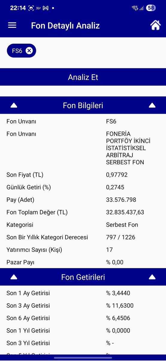 AlpinBabasi's tweet image. Colendi menkul tarafından algo robotlarıyla yönetilen arbitraj fonu. 3 aydır bu şekilde işlem görmeye başlamış. Getiriler her geçen gün artıyor. #Fs6 
Ama giriş için nitelikli yatırımcı ve 500 bin üstü talep yapmak gerekli