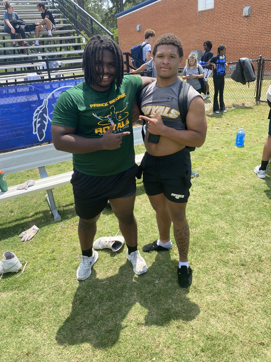 _CurtisArnold's tweet photo. After a great day of camp I am proud to say I have received my second offer from @chowanfootball AGTG @coachcisco34 @PGRoyalsFB @nolanlee23 https://t.co/8bdIP9y0Pl