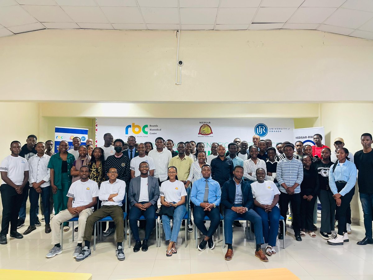 medsar_rwanda's tweet photo. CB Camp 2025 Comes to a successful end✨
We deeply thank everyone who participated, your energy, passion, and dedication made this camp truly unforgettable! 🙌

 We’re especially grateful to our amazing partners and trainers for their guidance, support, and powerful sessions. https://t.co/u1S6Ud3Vub