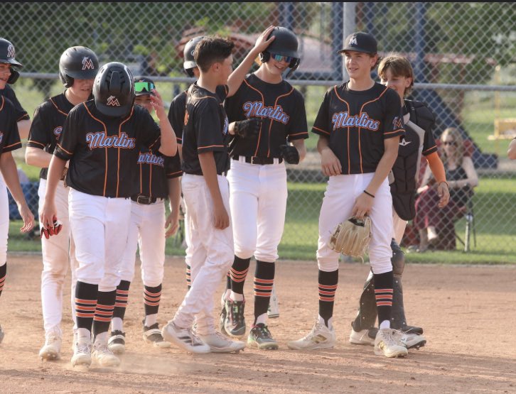 The 3 stages of a home run 💥🏃😃 

📸: Matt Packwood (Brandon Sun)