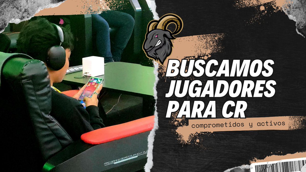 🚨 ¡Buscamos jugadores de Clash Royale!

🎯 Requisitos:
✅ Experiencia en competitivo
✅ Alto nivel
✅ Compromiso
¿Te interesa? 📩 Mándanos DM
#eSports #ClashRoyale  #Canarias