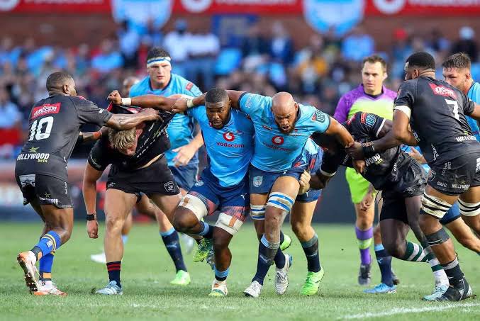 audas_vanschoor's tweet photo. The Hollywoodbets Sharks are through 🤯⏭️

It's going to be an all South African showdown at Loftus Versfeld next week 🤩🇿🇦

#Loftus  | #VURC #SADerby #Rugby https://t.co/qsmHZynEE1