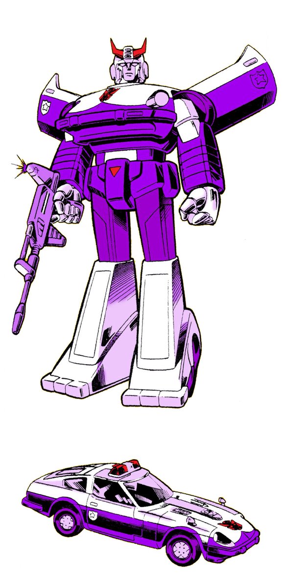 gatoringtime's tweet image. What if Prowl was purple instead of black/blue?