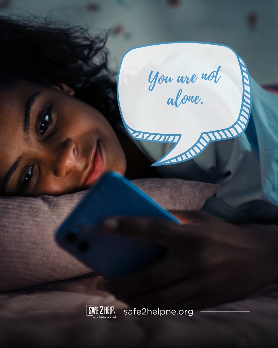 If a friend is feeling overwhelmed, anxious, or low, they deserve to feel heard and safe. 💛

Reach out to Safe2Help 24/7: 📱 833-980-SAFE (7233) | safe2helpne.org | Download our app

#MHAM2025 #EndTheStigma