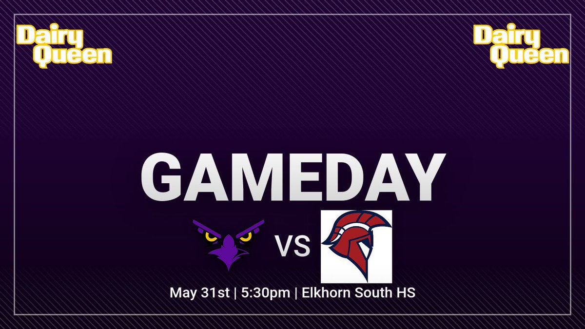 Game 6 
DQ Thunderbirds vs. Springfield-Plattview
🗓️May 31st
⏰5:30
📍Elkhorn South
#TOGETHER