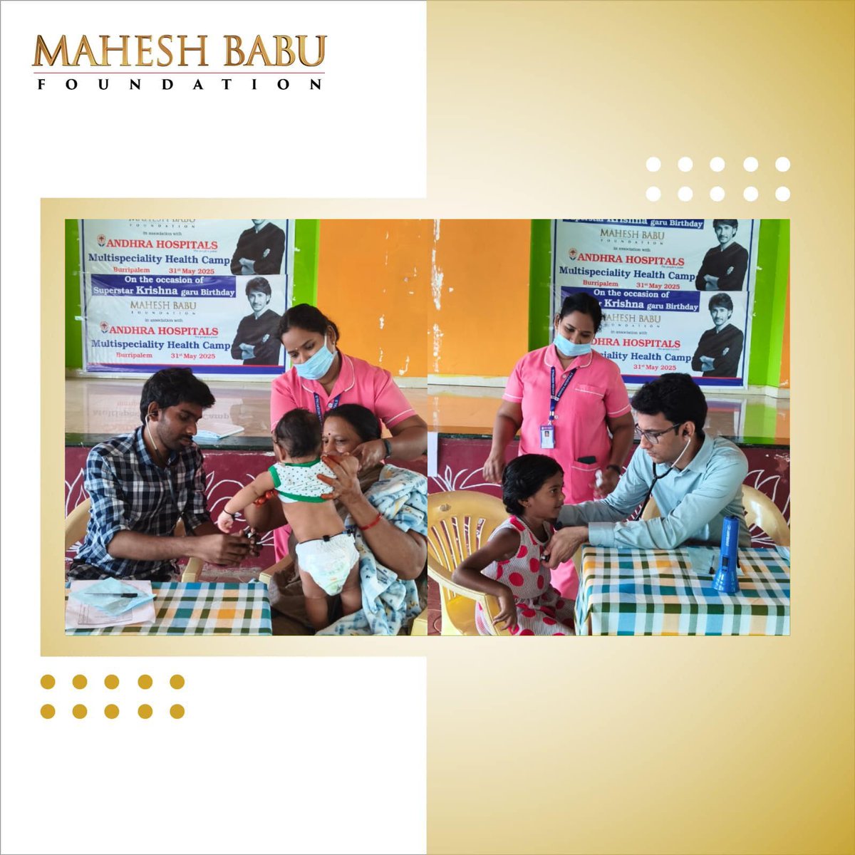 Mahesh Babu Foundation tweet media