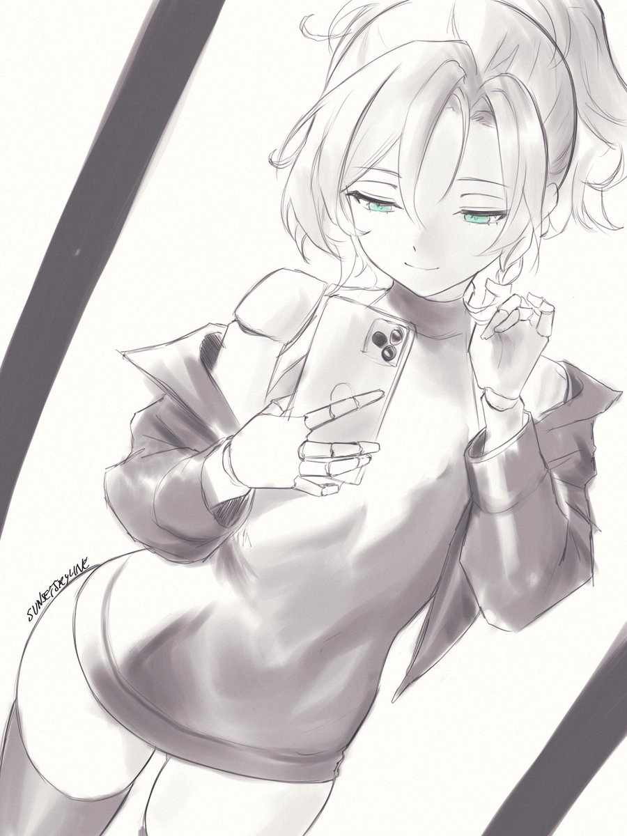 Trying out a new outfit and hairstyle

#Immergination