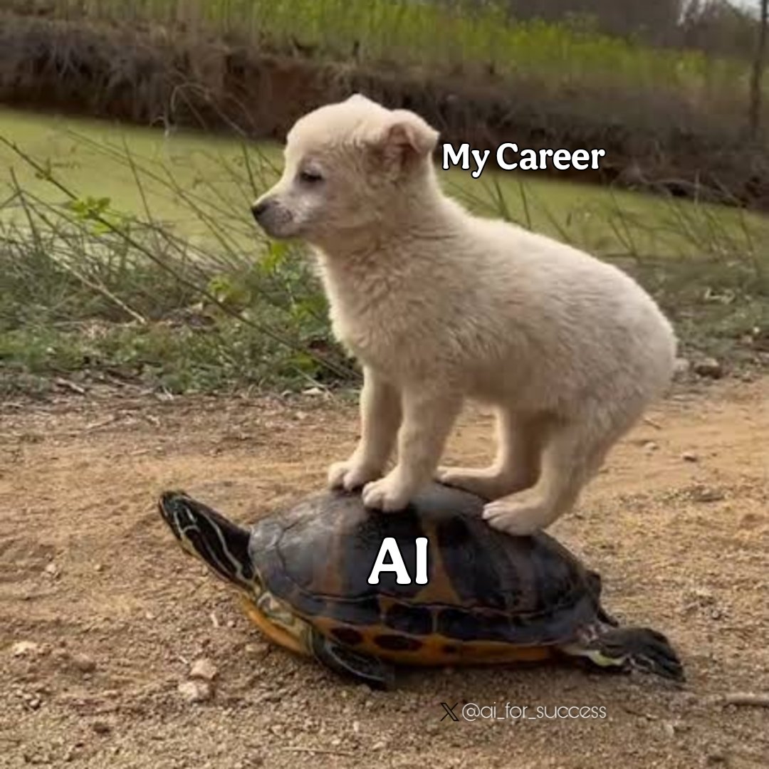 Trusting AI with my whole career arc.