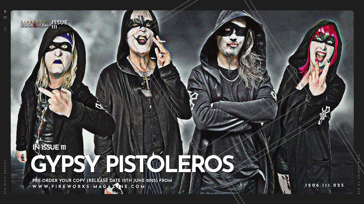 Fireworks Magazine (@fireworks_mag) on Twitter photo We spoke to Lee Mark Jones of 𝗚𝘆𝗽𝘀𝘆 𝗣𝗶𝘀𝘁𝗼𝗹𝗲𝗿𝗼𝘀 about chaos, catharsis & Church of the Pistoleros! Genreless, fearless, and flying the freak flag high!
Pre-order 111 fireworks-magazine.com/product-page/f…
<a href="/gypsypistoleros/">Gypsy Pistoleros</a>
#GypsyPistoleros #Rock We spoke to Lee Mark Jones of 𝗚𝘆𝗽𝘀𝘆 𝗣𝗶𝘀𝘁𝗼𝗹𝗲𝗿𝗼𝘀 about chaos, catharsis & Church of the Pistoleros! Genreless, fearless, and flying the freak flag high!
Pre-order 111 fireworks-magazine.com/product-page/f…
<a href="/gypsypistoleros/">Gypsy Pistoleros</a>
#GypsyPistoleros #Rock