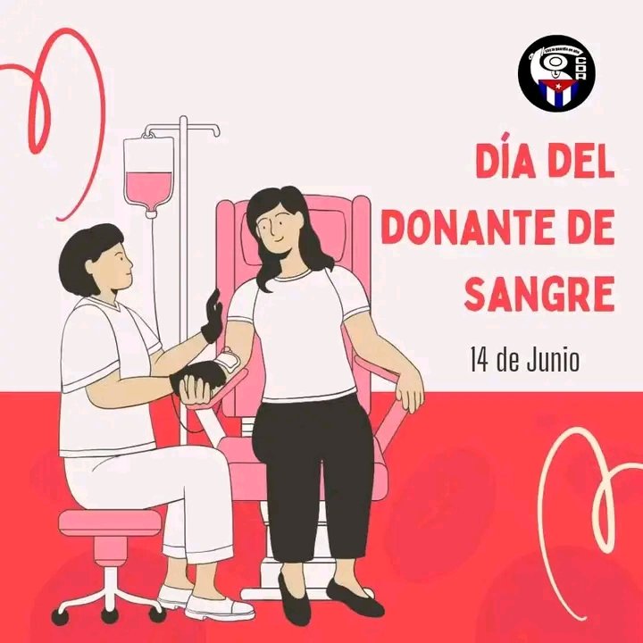 Comienza la jornada del donante de sangre ,uno de los gestos más nobles y altruistas. #CubaSalvaVidas #CiegodeAvila #CiegoEn26 #LatirAvileño #SinPerderUnDía <a href="/DiazCanelB/">Miguel Díaz-Canel Bermúdez</a> <a href="/DrRobertoMOjeda/">Dr. Roberto Morales Ojeda</a> <a href="/PartidoPCC/">Partido Comunista de Cuba</a>  <a href="/JHGcasanova/">julio Heriberto Gómez Casanova</a>