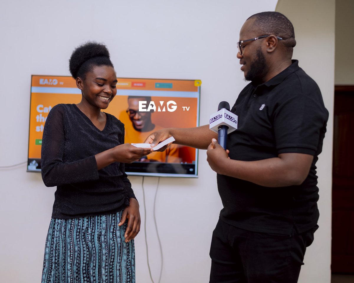 Ending the month strong💪🏾 ! We took time to reflect and plan. Thanks to the whole team for great efforts, and special shoutout to our Employees of the Month: female category <a href="/olive/">olive</a> and male category <a href="/JSJ__5/">Jusseret Jambo</a> , you make us proud!👏🏾

#EAMGtv #teamEAMG eamgtv.com