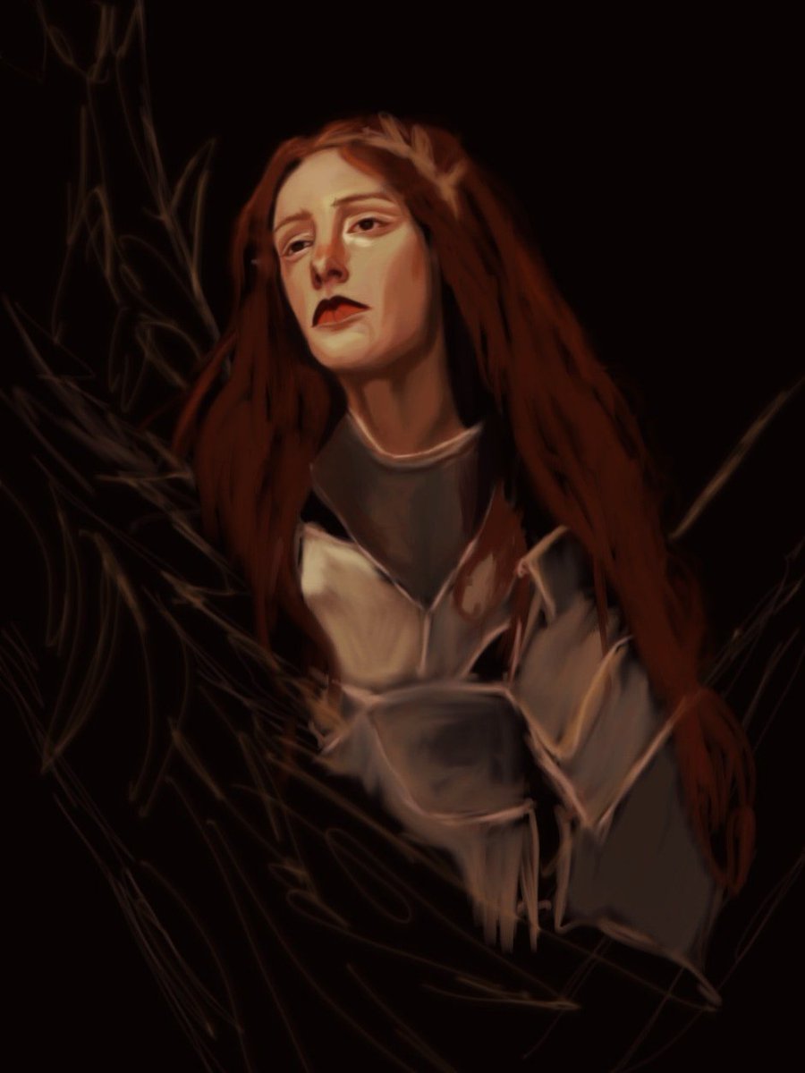 AsterRej's tweet image. | ๐๐๐..
#wipart #illustration #oil #darkfantasy