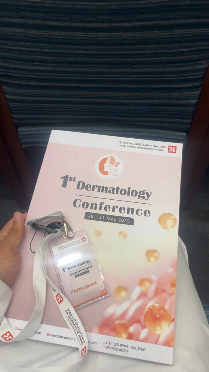 mony_Alkaff's tweet image. Grateful to attend the 1st Dermatology Conference at @HMG ✨