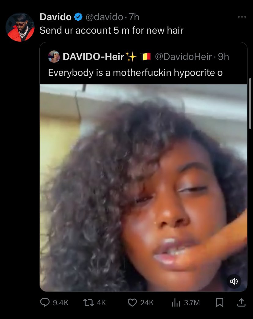 DavidoHeir's tweet image. 31st 2025 oluchi ezeh Vivian became the first woman to be credited 5m