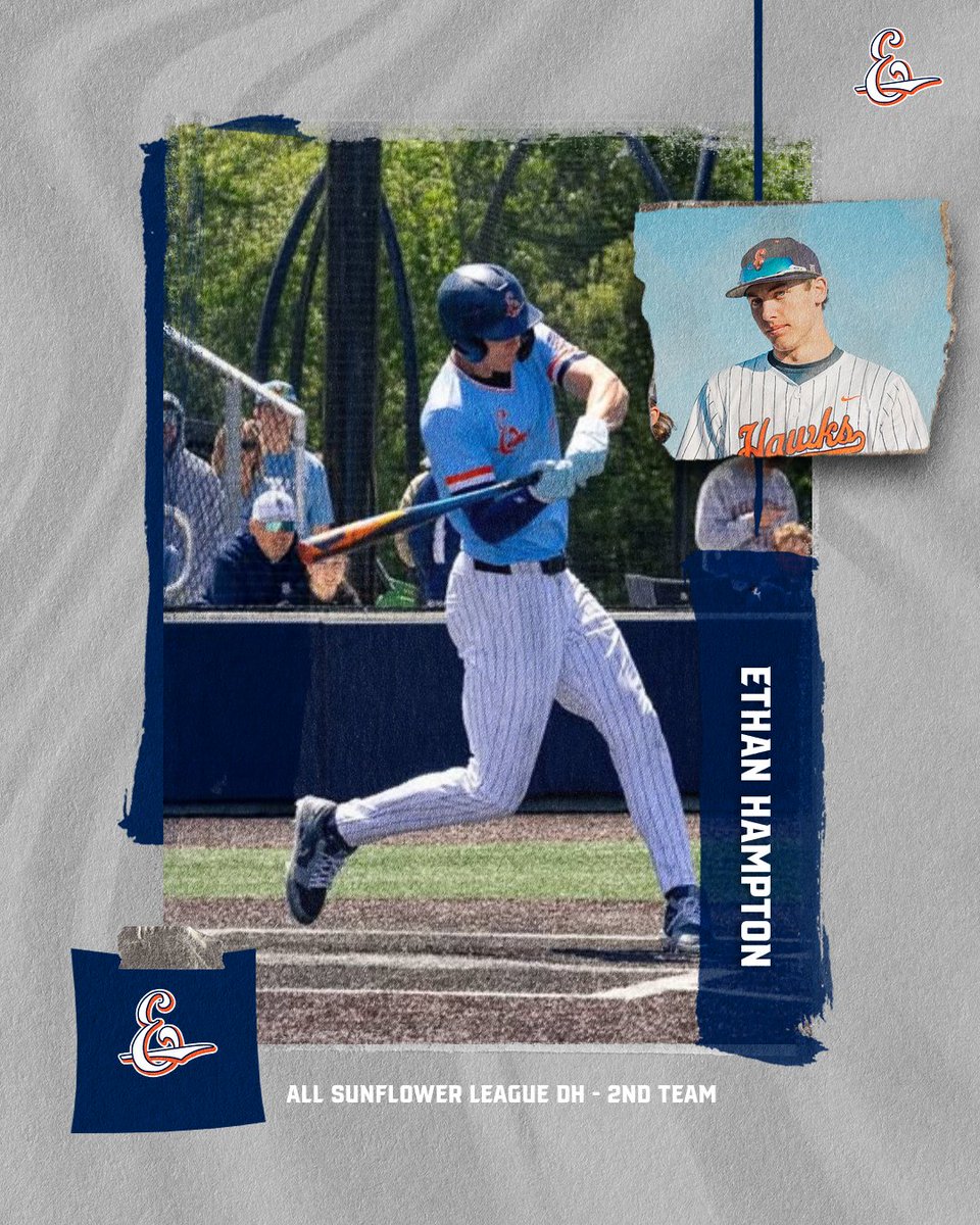 Hawks Baseball (@oehawksbaseball) on Twitter photo Congrats to Ethan Hampton for All-Sunflower League Honors! Congrats to Ethan Hampton for All-Sunflower League Honors!