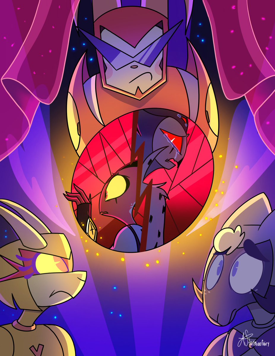 Starmiaofairy (@starmiaofairy) on Twitter photo Happy 1 year to The Full Moon! This episode broke me to pieces emotionally and I enjoyed seeing the agents and cherubs return and also loved the Stolitz duet! I drew this to celebrate <a href="/VivziePop/">Vivienne Medrano 💖</a> <a href="/SamHaft/">Sam Haft 🍉</a> <a href="/AndrewUnderberg/">Andrew Underberg</a> <a href="/L0Litsmonica/">l0litsmonica.bsky.social</a> #HelluvaBoss #TheFullMoon #Stolitz #Cherubs Happy 1 year to The Full Moon! This episode broke me to pieces emotionally and I enjoyed seeing the agents and cherubs return and also loved the Stolitz duet! I drew this to celebrate <a href="/VivziePop/">Vivienne Medrano 💖</a> <a href="/SamHaft/">Sam Haft 🍉</a> <a href="/AndrewUnderberg/">Andrew Underberg</a> <a href="/L0Litsmonica/">l0litsmonica.bsky.social</a> #HelluvaBoss #TheFullMoon #Stolitz #Cherubs