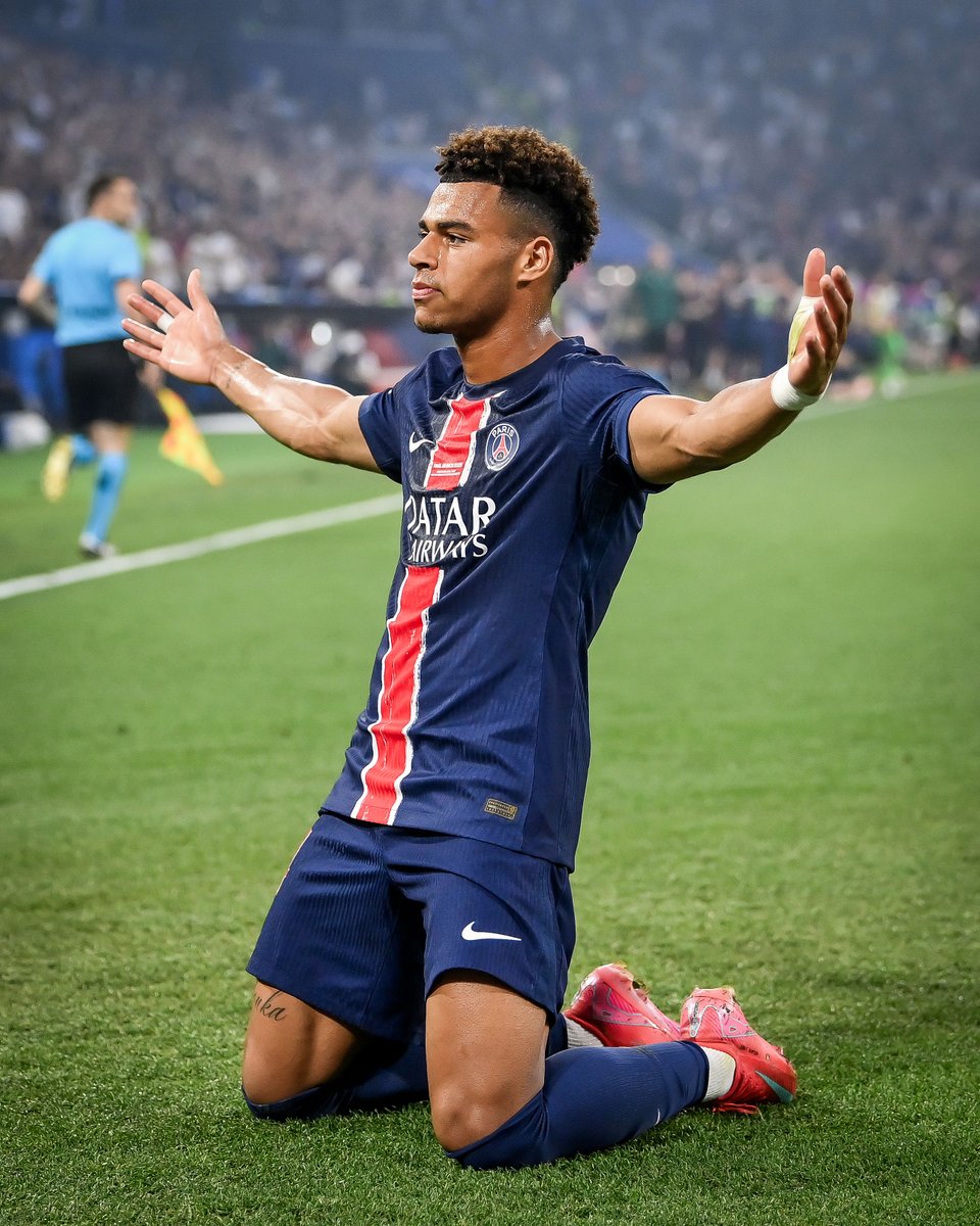 ravikumarsinha_'s tweet photo. Scoring in a Champions League Final at 19. 💪

Desire Doue has all the qualities to be a big player!

#UCL #UCLfinal #ChampionsLeague #PsgInter https://t.co/Q6FrFm6w6s