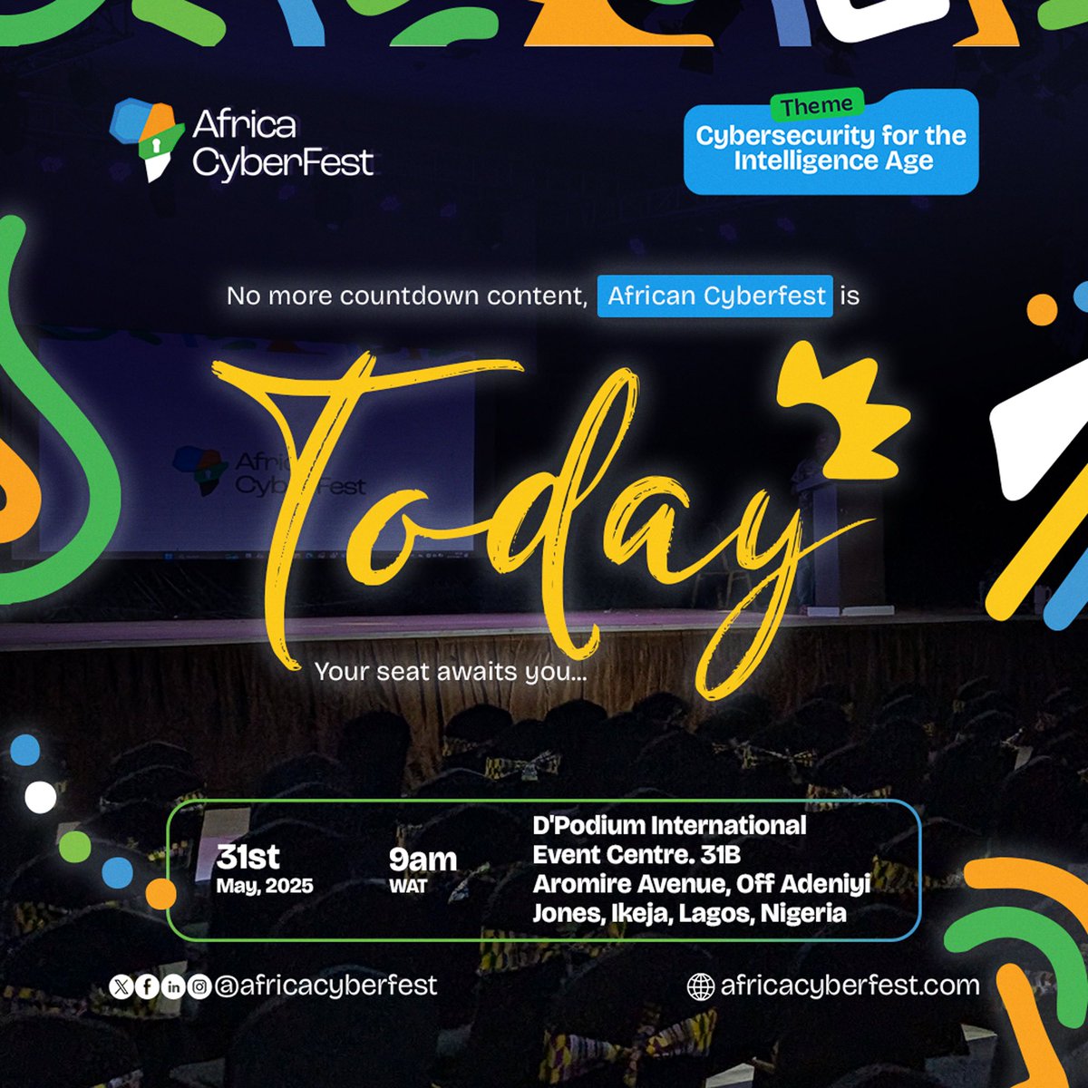 Paul Majeogbe (@cyg33ks) on Twitter photo Honestly today is the biggest day I know am in the right career path
Attending #AfricaCyberFest2025 really worth it. Cybersecurity community is the best
Met a lot of people physically <a href="/OnijeC/">Cisco Nerd</a> <a href="/h4ruk7/">H4RUK7 KIRA 🇯🇵</a> <a href="/zoecyber001/">Zoe✌️</a> <a href="/cybergirl_io/">kelvinlina𖤍💜✨</a> <a href="/Oriaonm/">Temmy😎</a> <a href="/iamlogtun/">iamlogtun</a> and many others Honestly today is the biggest day I know am in the right career path
Attending #AfricaCyberFest2025 really worth it. Cybersecurity community is the best
Met a lot of people physically <a href="/OnijeC/">Cisco Nerd</a> <a href="/h4ruk7/">H4RUK7 KIRA 🇯🇵</a> <a href="/zoecyber001/">Zoe✌️</a> <a href="/cybergirl_io/">kelvinlina𖤍💜✨</a> <a href="/Oriaonm/">Temmy😎</a> <a href="/iamlogtun/">iamlogtun</a> and many others