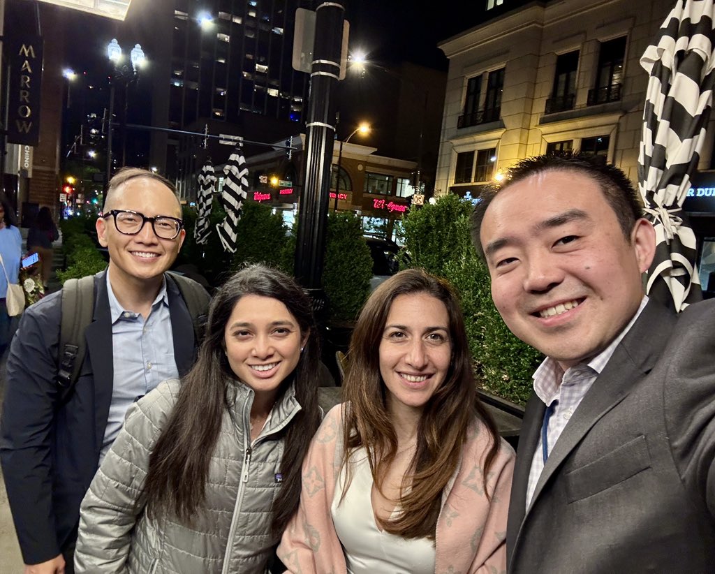 Jason C Ye (@jasonyeradonc) on Twitter photo Fun times with friends at #ASCO25 ! <a href="/ASCO/">ASCO</a>
<a href="/Gino_K_In_USC/">Gino K In USC Norris</a> <a href="/AlgazeSandy/">Sandy Algaze</a> <a href="/KeckMedicineUSC/">Keck Medicine of USC</a> <a href="/uscnorris/">USC Norris Comprehensive Cancer Center</a> Fun times with friends at #ASCO25 ! <a href="/ASCO/">ASCO</a>
<a href="/Gino_K_In_USC/">Gino K In USC Norris</a> <a href="/AlgazeSandy/">Sandy Algaze</a> <a href="/KeckMedicineUSC/">Keck Medicine of USC</a> <a href="/uscnorris/">USC Norris Comprehensive Cancer Center</a>