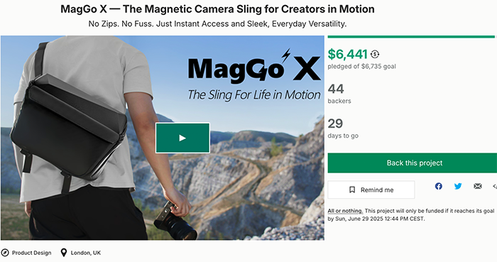 Now on Kickstarter: MagGo X — The Magnetic Camera Sling for Creators in Motion
fujirumors.com/now-on-kicksta…