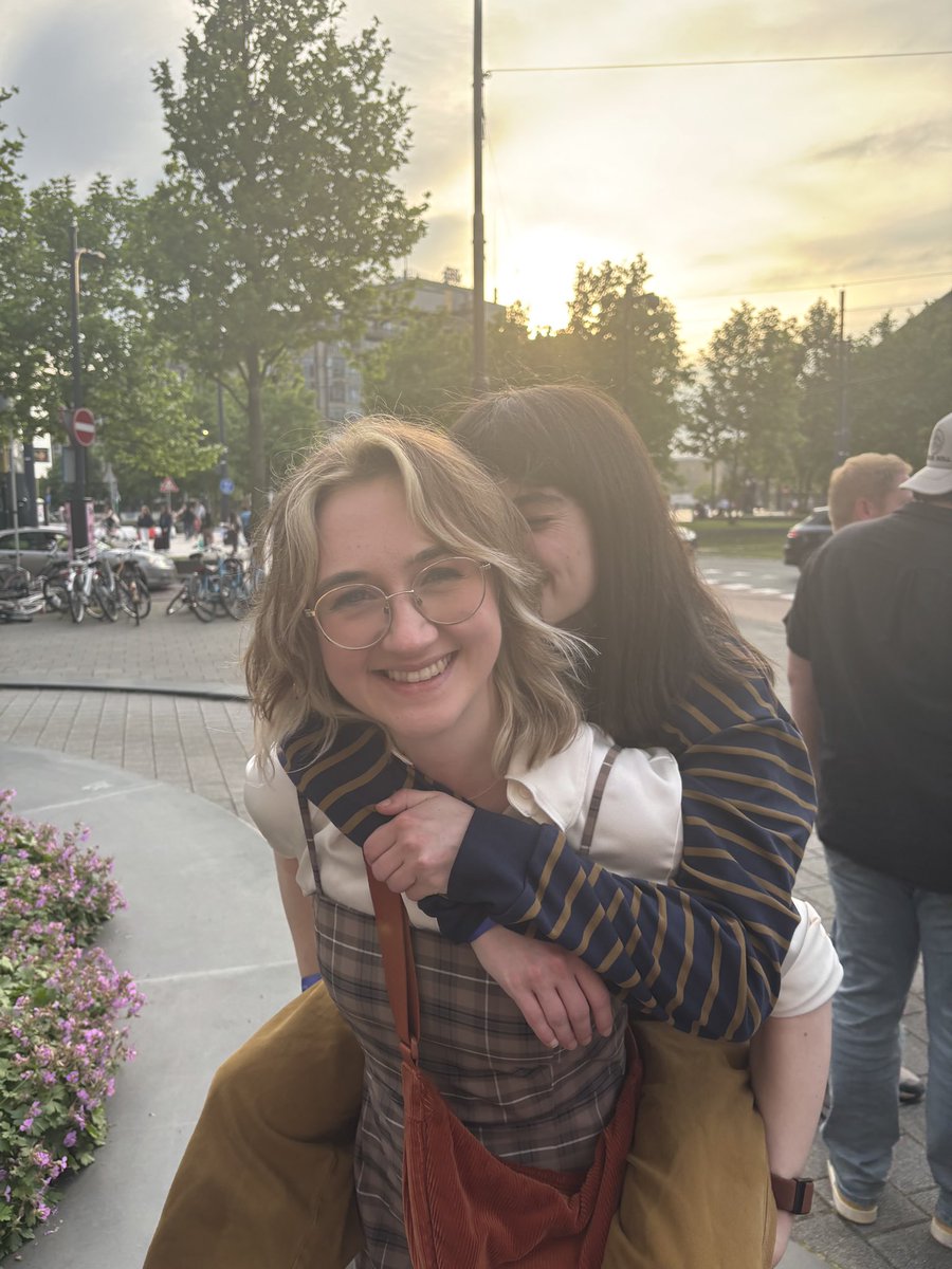 best part about these photos is we made ros take them. thanks ros