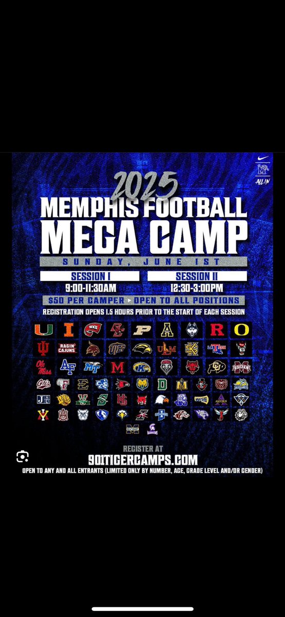 Matthew Ferguson (@matthew74084836) on Twitter photo I will be attending Memphis camp session 1 can’t wait to compete!! <a href="/Coach_SandersQ/">Quad Sanders</a> <a href="/davediehl66/">Coach David Diehl</a> <a href="/CoachJones08/">Julian Jones</a> I will be attending Memphis camp session 1 can’t wait to compete!! <a href="/Coach_SandersQ/">Quad Sanders</a> <a href="/davediehl66/">Coach David Diehl</a> <a href="/CoachJones08/">Julian Jones</a>