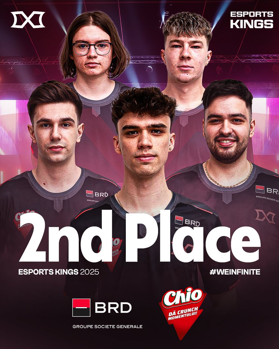 After a comeback from 0-2 and almost a comeback from the same score in the grand final, our team takes 2nd place at ESPORTS KINGS 🔥
Congrats, guys!
#WeINFINITE
