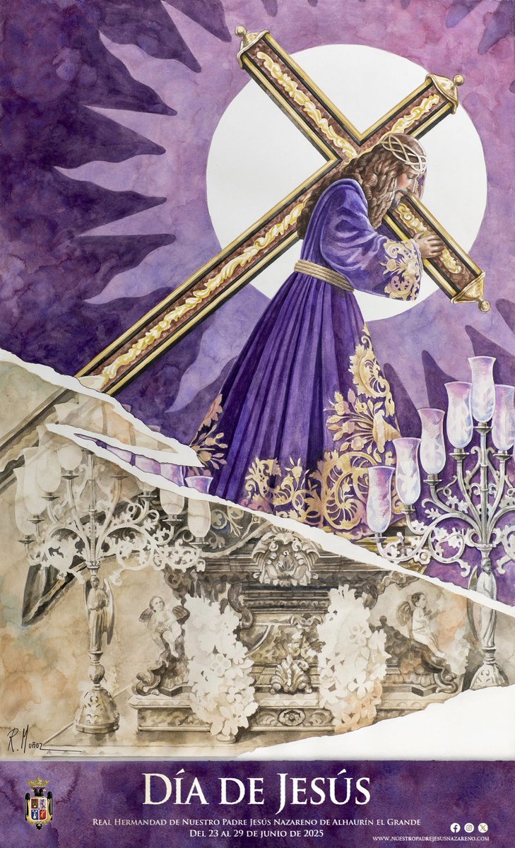 Cartel Anunciador del Día de Jesús 2025

Obra de D. Rafael Muñoz Granados.

#DíadeJesús25
#MoraosALH
#CofradíasMLG