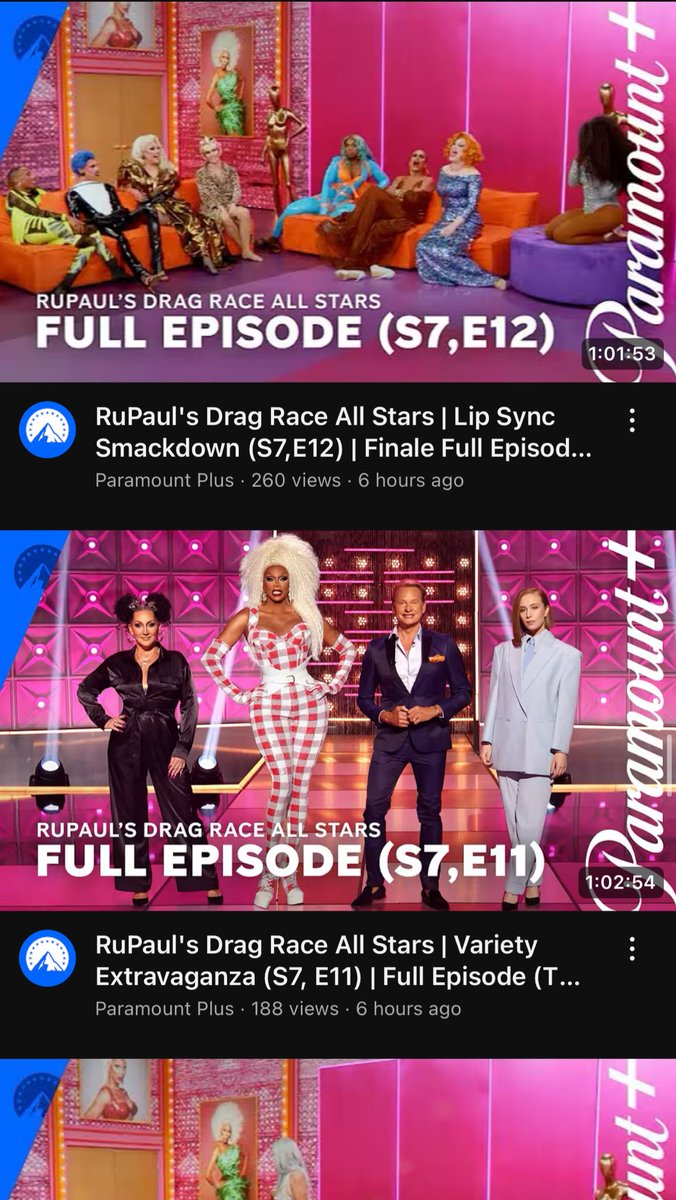Why did they just upload all of All Stars 7 for free on YouTube 😭