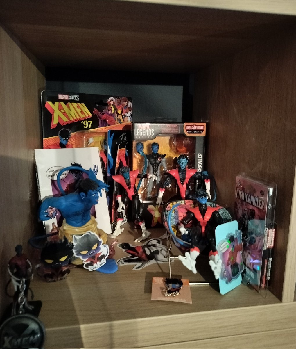 DailyNightcrawl's tweet photo. Here is my Nightcrawler collection ( + i also cosplay him).

Hope you all like! 
There is also some merch of artists! ❤️

(If you are one of the artists, please let me know, i cant find  it here on X) https://t.co/iasDZbpufR