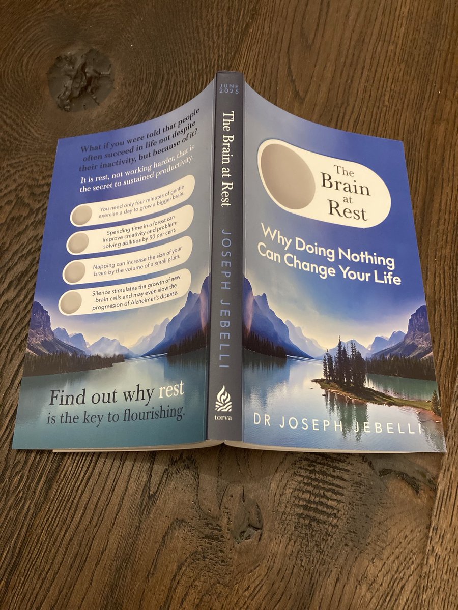 Book post. Thank you ⁦<a href="/TorvaBooks/">Torva Books</a>⁩ #TheBrainAtRest #JosephJebelli