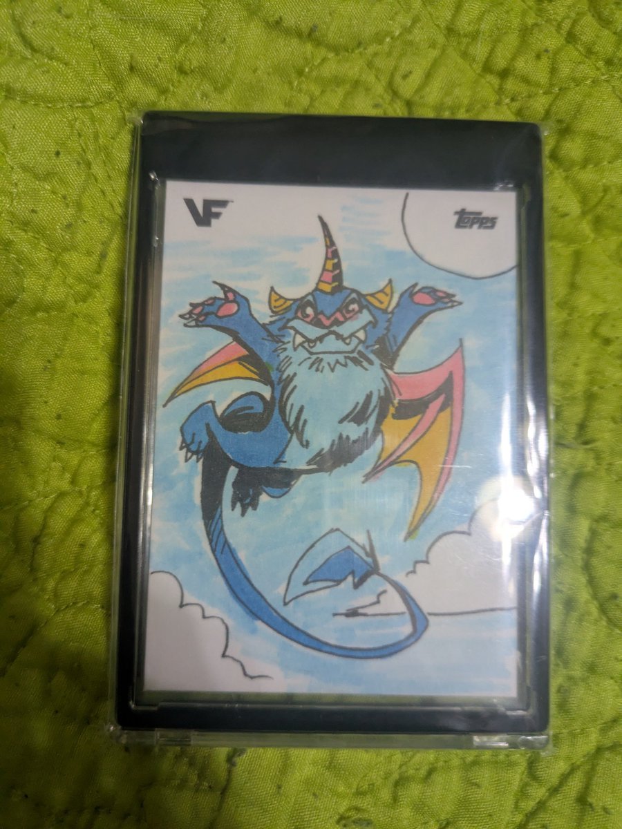 A Grail is Home!
<a href="/veefriends/">VeeFriends</a>  @Veefriendscards.
Big shout out to <a href="/ThatVillenJD/">JD</a> and son for pulling this and making the transaction happen. 🔥