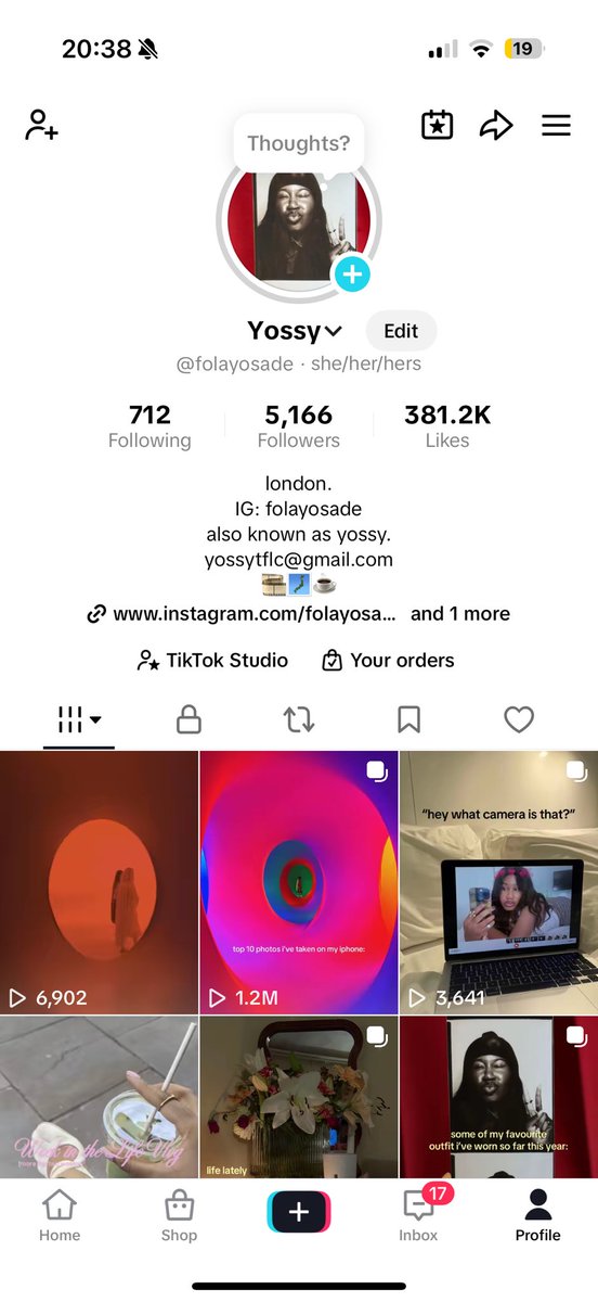 Hit 1.2 million, my most watched TikTok yet and it’s iPhone pictures can you imagine???