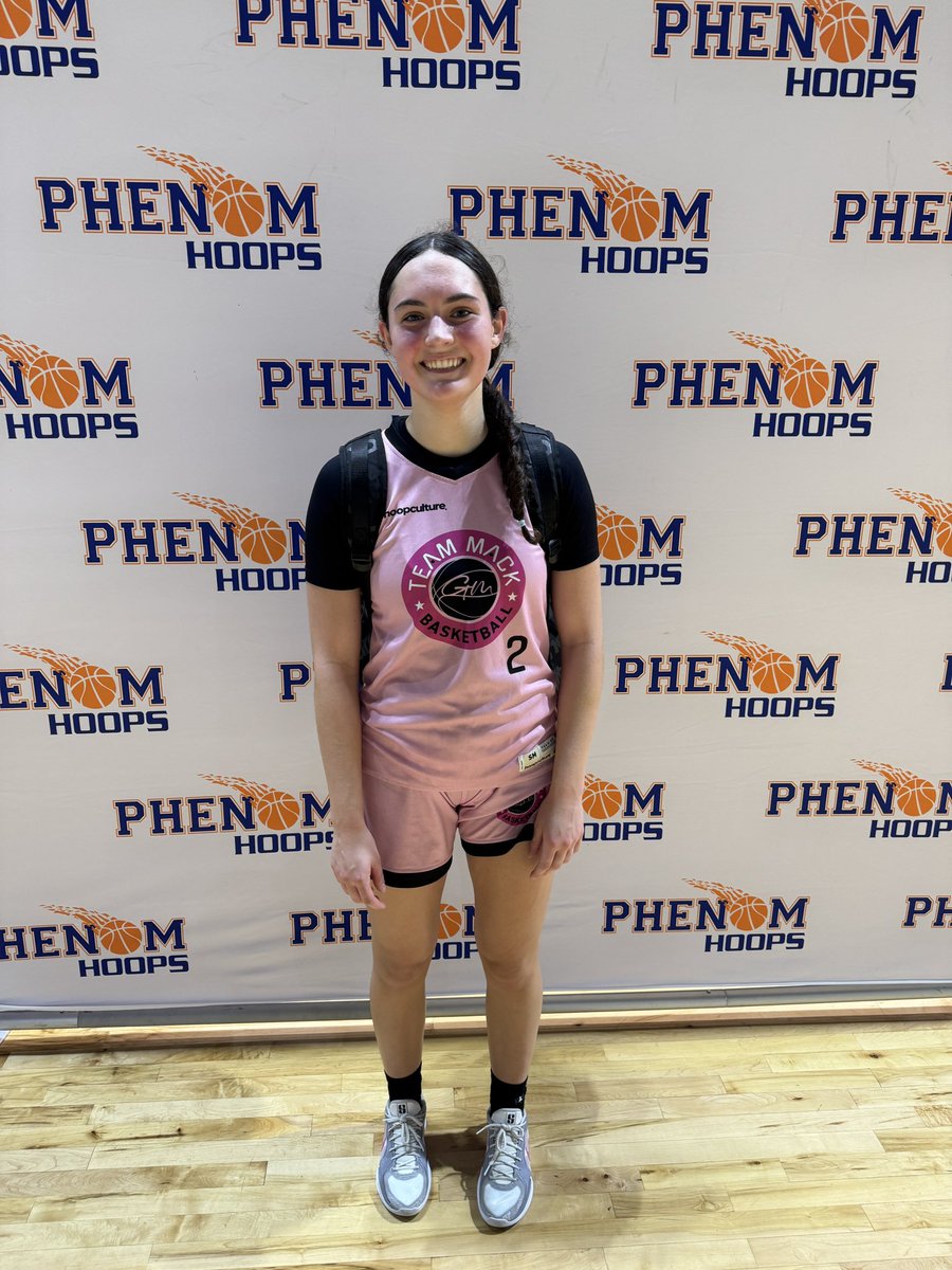 Have been thoroughly impressed with Hailey Lenahan of Team Mack 2028 girls team! She has a High IQ and good feel for the game paired with the ability to absolutely stroke it from behind the arc. College Coaches, she is one to check out! #PhenomSummerShowcase