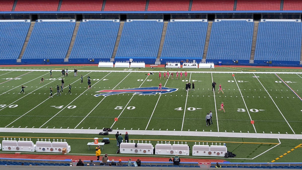 Jacob Fyock (@jacob_fyock) on Twitter photo The finale of the NYS Far West Regionals begins in about 10 minutes! Class C battle between <a href="/PioneerFlag/">Pioneer Flag Football</a> and Finney High School is set at Highmark Stadium! The finale of the NYS Far West Regionals begins in about 10 minutes! Class C battle between <a href="/PioneerFlag/">Pioneer Flag Football</a> and Finney High School is set at Highmark Stadium!
