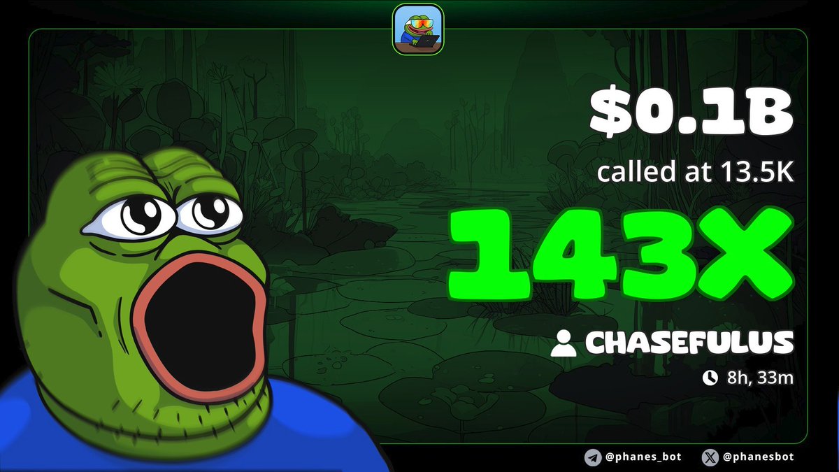 Shout out to Chase blessed the Chads with a clean 143x on the weekend. 💰 We cooking. 4Chads locked in. 🚀