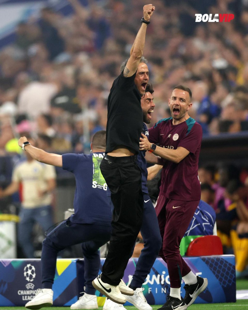 ¡Medio tiempo en la final! 💪

Con goles muy tempraneros de Achraf Hakimi y Désiré Doué, el equipo parisino se pone en ventaja y está muy cerca de levantar la Orejona.

¿Se definió la final o todavía Inter puede hacer algo? 🤔