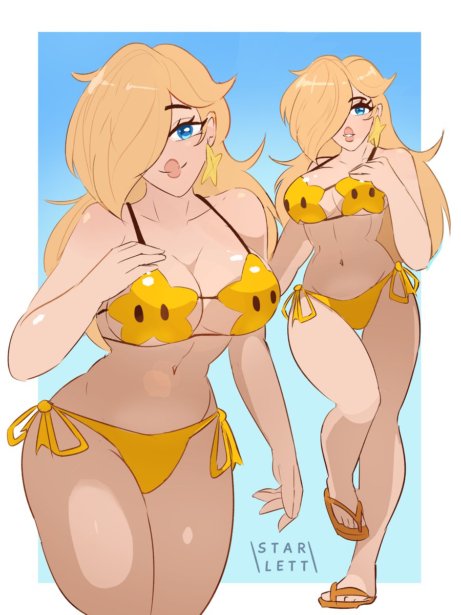 i drew Rosalina in the summer