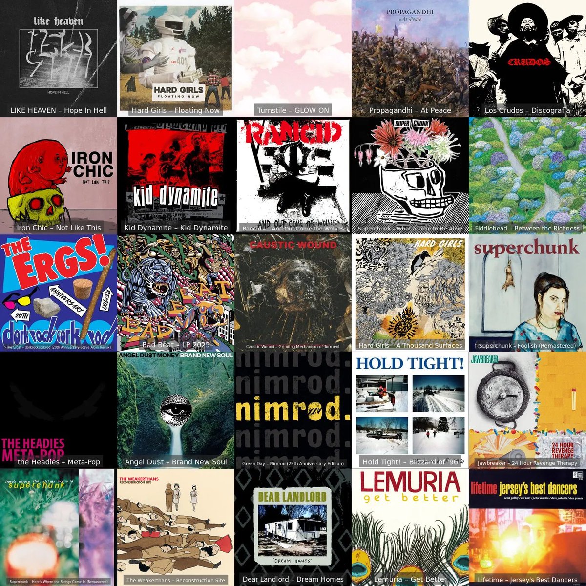 May jams 

Listen to Like Heaven