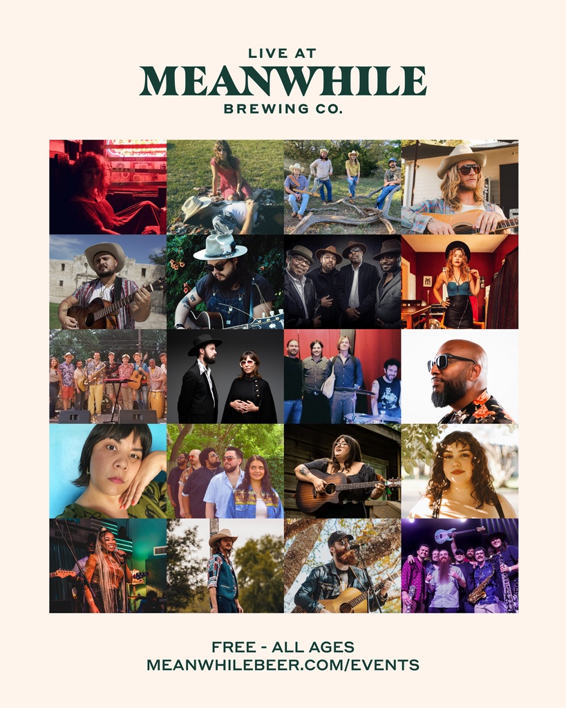 Check out who's playing on the Meanwhile stage this june!

More info at meanwhilebeer.com/events