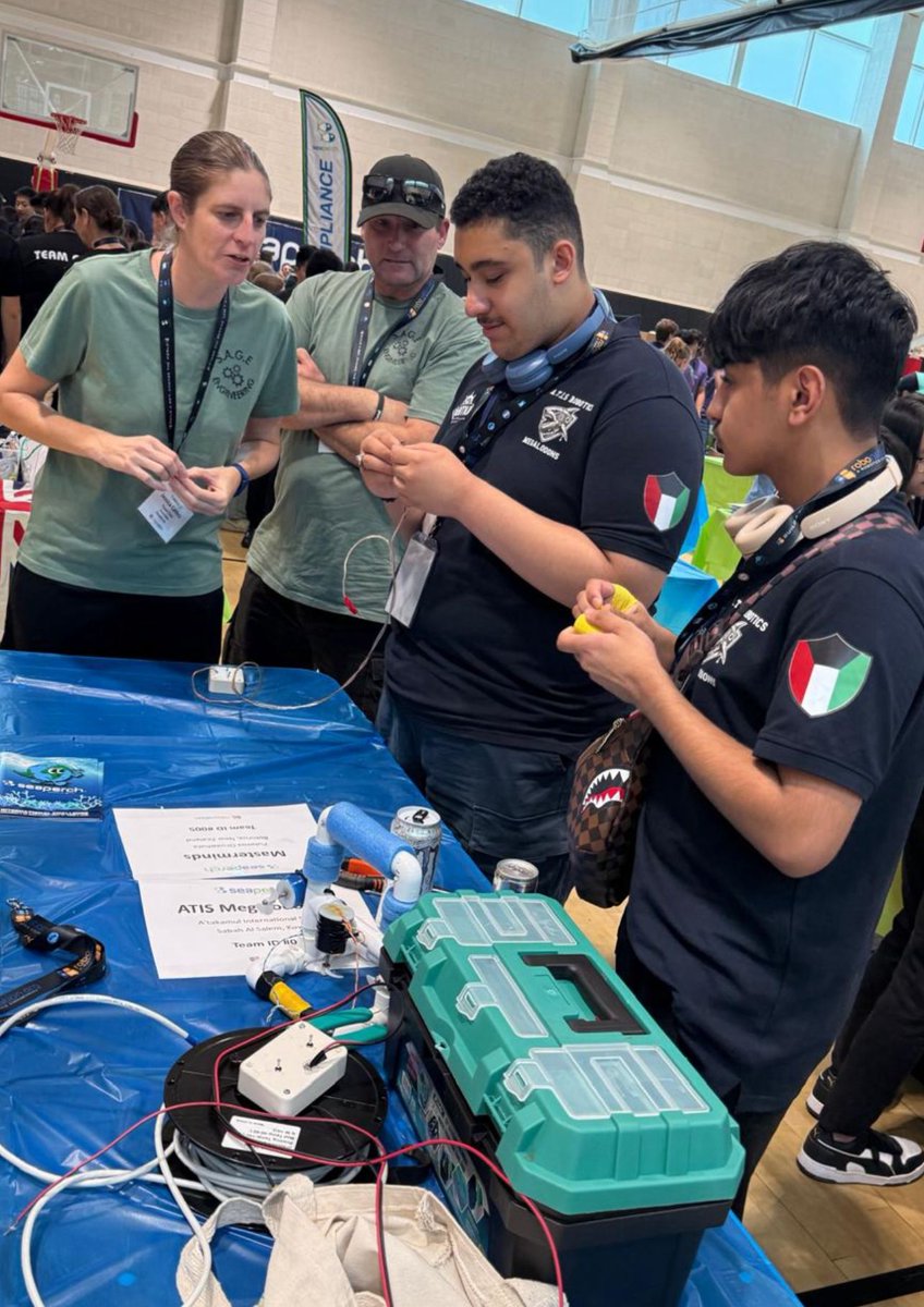 انطلاق مهام اليوم الأول!
جميع الفرق تظهر دقة في الأداء وسرعة في التنفيذ.
ترقبوا الفائزين!📷
The first day's tasks have begun!
All teams demonstrated precision and speed in their execution.
Stay tuned for the winners!📷
#Seaperch #InternationalFinals #SeaperchWestAsia #UWR #STEM